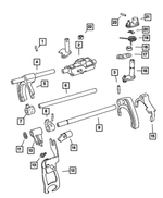 5160355AB - NVG Manual Transaxle 5 Speed: Roll Pin for Mopar Image
