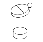 254403K000 - Cooling System: Reservoir Cap for Hyundai: Azera, Elantra, Entourage, Sonata, Veracruz Image