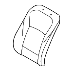 52107255085 - Body: Seat Back Cushion Cover for BMW Image