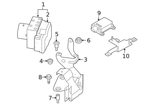 ABS Components for 2013 Mini Cooper #0
