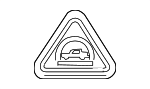 96111A9000 - Body: Anti-theft Label for Hyundai Image