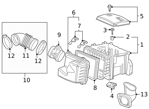 thumbnail image 2 of Fuel Pump Module Assembly With Pressure Sensor – For Buick Lucerne 3.9L V6 2009-2011 2 of 3