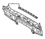 52401XC00A9P - Body: Rear Body Panel for Subaru Image