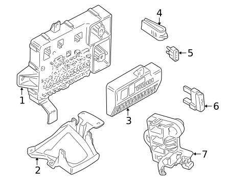 Electrical Components for 2007 Jaguar S-Type #0