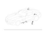 1978210689 - Electrical System: Cable Duct for Mercedes-Benz Image
