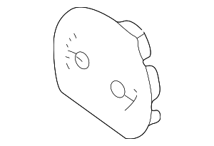 9168146 - Electrical: Fuel Gauge for Volvo: C70, S70, V70 Image