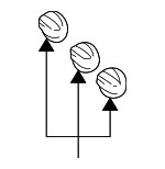 9171637 - Body: Heater Control Knob for Volvo: C70, S70, V70 Image