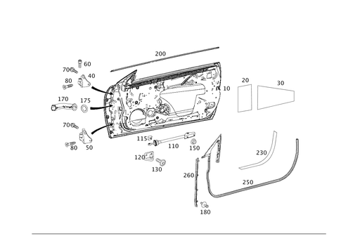 Front Doors for 2008 Mercedes-Benz CL600 #0