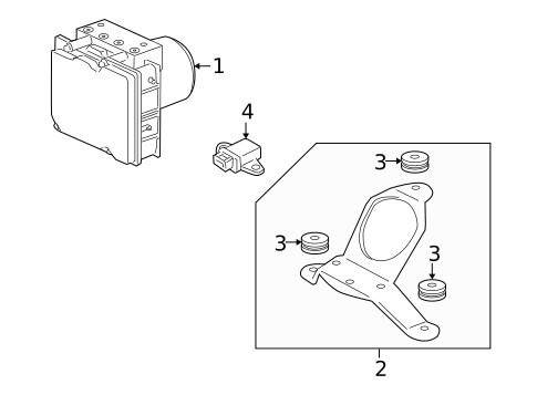 ABS Components for 2011 Porsche Boxster #0
