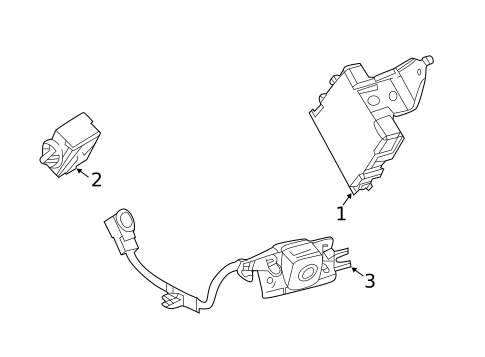 Electrical Components for 2019 Lexus LC500 #1