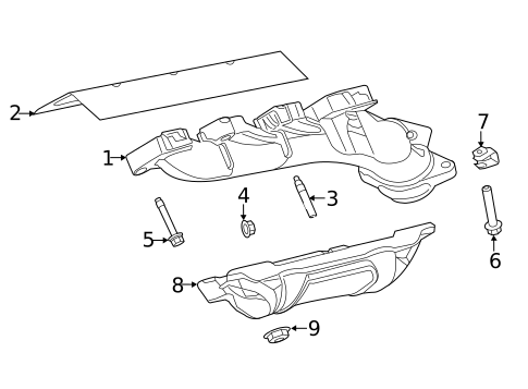 Exhaust Manifold for 2025 Ram 2500 #0