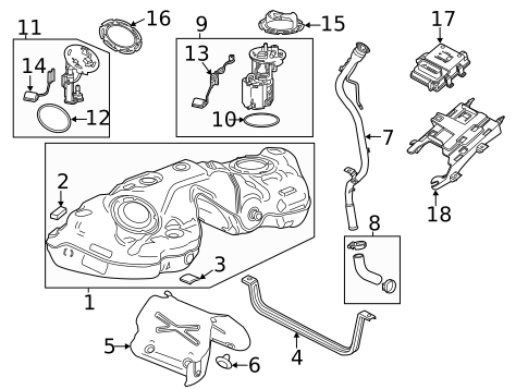 Senders for 2019 Cadillac CTS #0