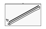 96051FE030VW - : Rocker Molding for Subaru Image