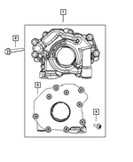 6101233 - Engine: Hex Head Bolt And Coned Washer for Mopar Image