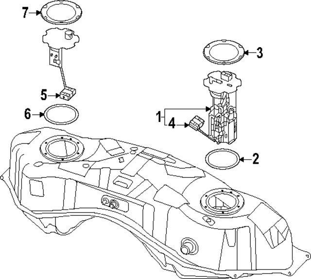 170406GP0A - : Fuel Pump Assembly for Nissan Image