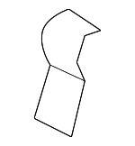 893600W450WKZ - : Seat Back Cover for Hyundai Image