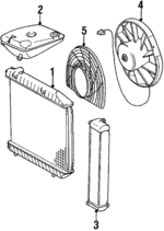 1265004803 - Cooling System: Radiator for Mercedes-Benz Image