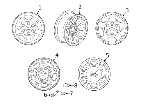 Wheels for 2007 Chevrolet Silverado 3500 Classic #0