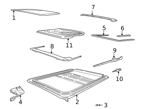 Moonroof for 1999 Ford Explorer #0