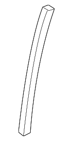 5735A872 - : Lower Channel for Mitsubishi: Outlander, Outlander PHEV Image