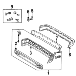 9843125 - Body: Repair Kit for Mercedes-Benz Image