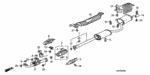 18210S3VA11 - Electrical/Exhaust/Heater/Fuel: PIPE A, EX. for Honda Image