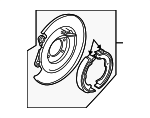 5450185Z10 - Brakes: Brake Assembly for Suzuki Image