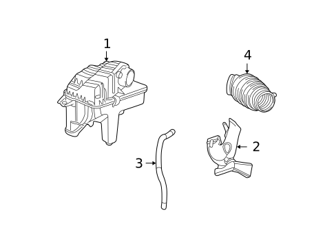 Air Intake for 2002 Chrysler Town & Country #0