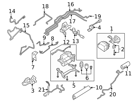 Ride Control Components for 2010 Porsche Cayenne #0