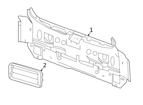 Rear Body for 2017 Chevrolet Cruze #1