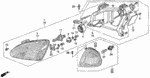 33116SR3A01 - Electrical/Exhaust/Heater/Fuel: GASKET B for Honda Image