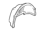 6800514 - Body: Inner Wheelhouse for Volvo: 850, S70, V70 Image