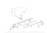 209670081064 - : Crank Window for Mercedes-Benz: CLK320, CLK350, CLK500, CLK55 AMG Image