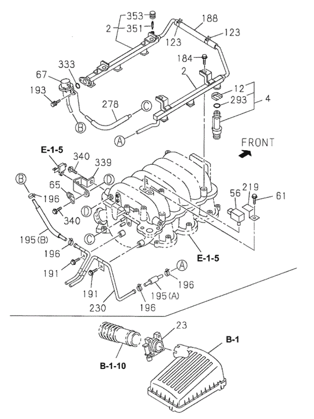 ECGI System (1) for 1998 Acura SLX #0