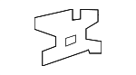4M0813401B - Body: Filler Plate Upper Reinforced for Audi Image image