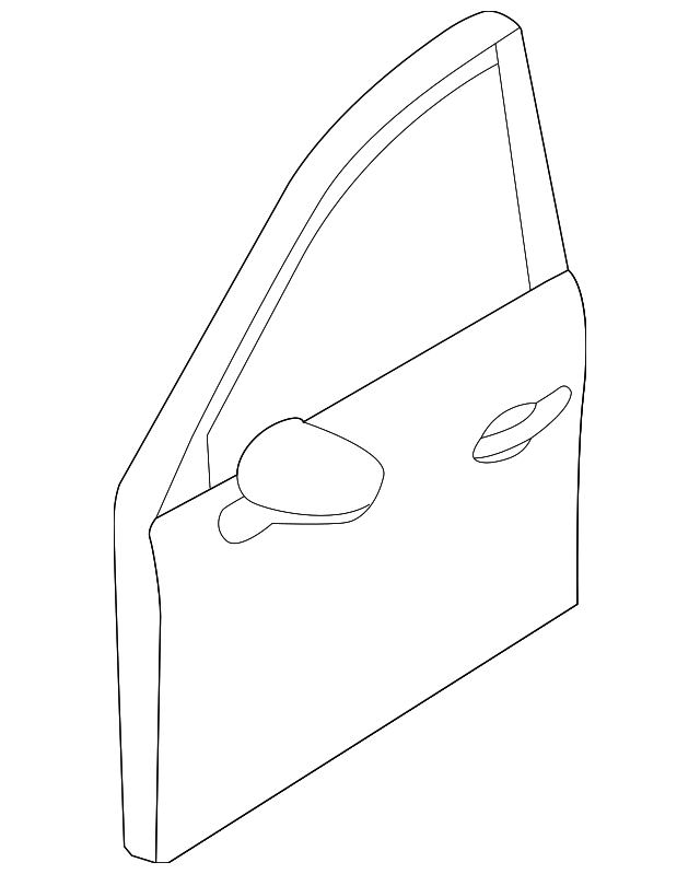 KBY0-59-02XE - Door Shell - 2017-2025 Mazda CX-5 | Mazda Swag