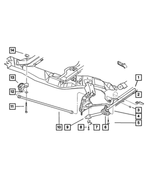 52106378AB - : Front Sway Bar for Mopar Image