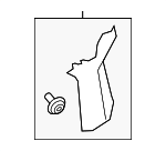 LR079084 - Body: Upper Pillar Trim for Land Rover: Range Rover Image