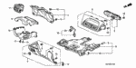 90101S2K000 - Interior/Bumper: SCREW, TAPPING (4X16) (IT) for Acura Image