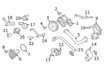 6M121678H - Belts &amp; Cooling: Engine Coolant Thermostat Kit for Audi Image