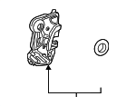 6903042270 - Body: Lock Assembly for Toyota Image