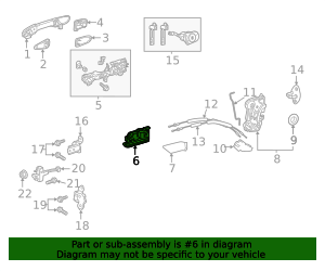 69205-35051 - Handle Sub Assembly Front 2025 Toyota 4Runner | Longo ...