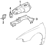 6460229011 - : Side Member Assembly for Hyundai Image