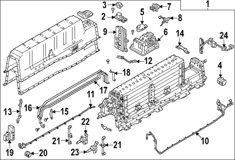 Battery for 2023 Volvo S90 #0