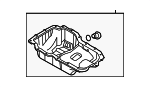 215102M800 - Engine: Oil Pan for Hyundai Image