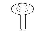 11589403 - Tire &amp; Wheel: Spare Tire Bolt for GM Image