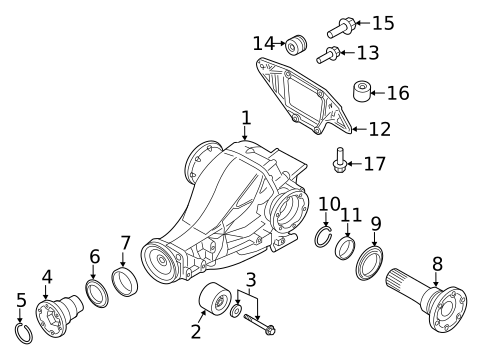 Rear Suspension for 2013 Audi Q5 #4