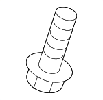 9KDB00616 - Body: Front Shield Screw for Mazda: 3, 6, CX-3, CX-30, CX-5, CX-50, CX-70, CX-9, CX-90, MX-30 EV, MX-5 Miata Image