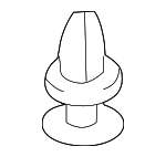 B45A56146A - Body: Front Shield Fastener for Mazda: 3, 6, CX-3, CX-30, CX-5, CX-50, CX-70, CX-9, CX-90, MX-30 EV, MX-5 Miata Image