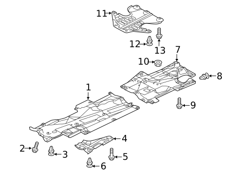Splash Shields for 2018 Mazda 6 #0
